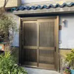 玄関引き戸の1DAYリフォーム